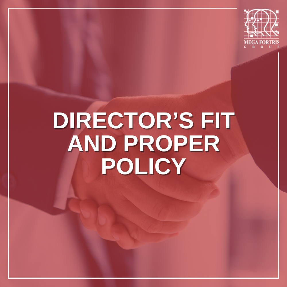 Directors' Fit and Proper Policy