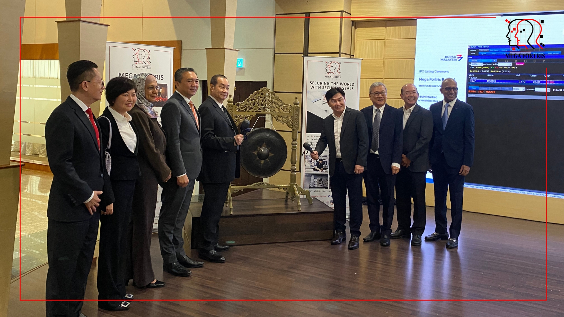 Mega Fortris IPO Launching at Bursa Malaysia - 1